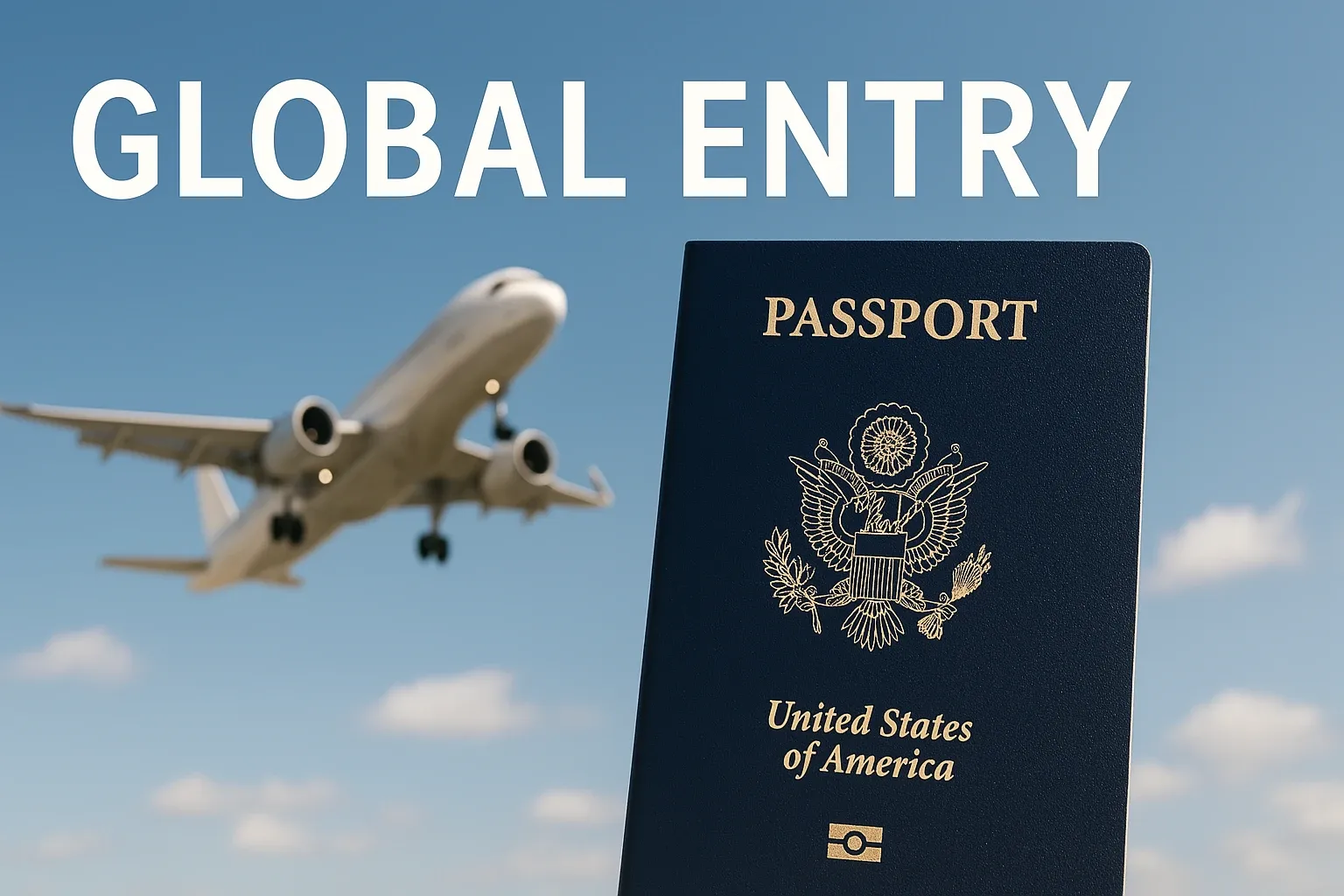 Illustration explaining the Global Entry program for frequent travelers