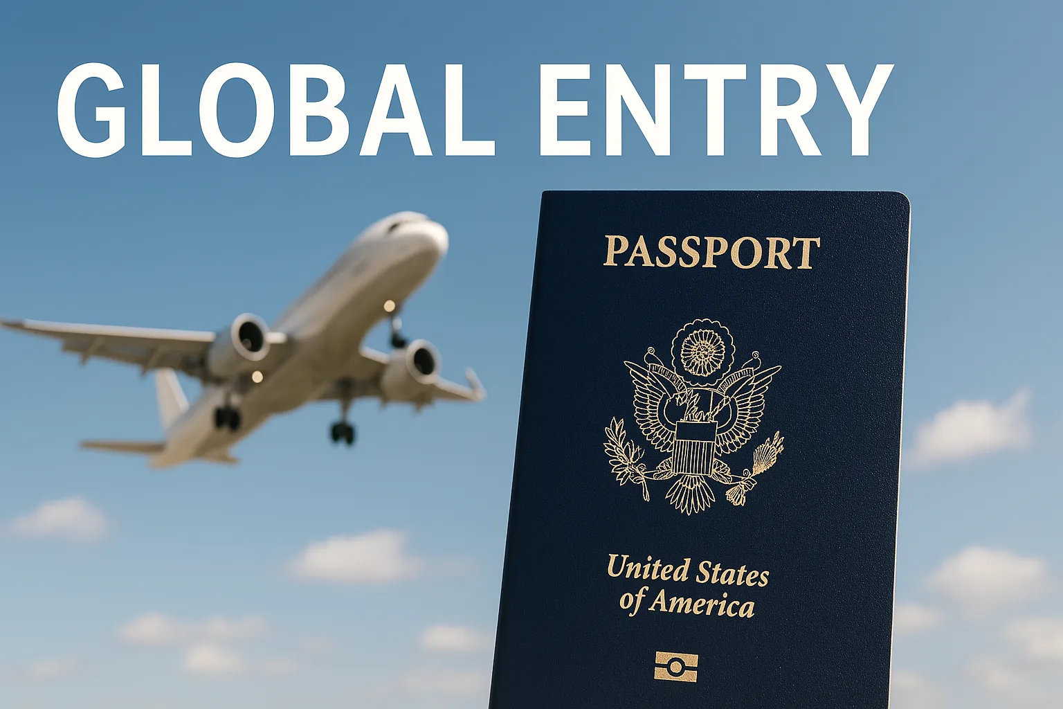 Ilustração sobre o programa Global Entry para viajantes frequentes