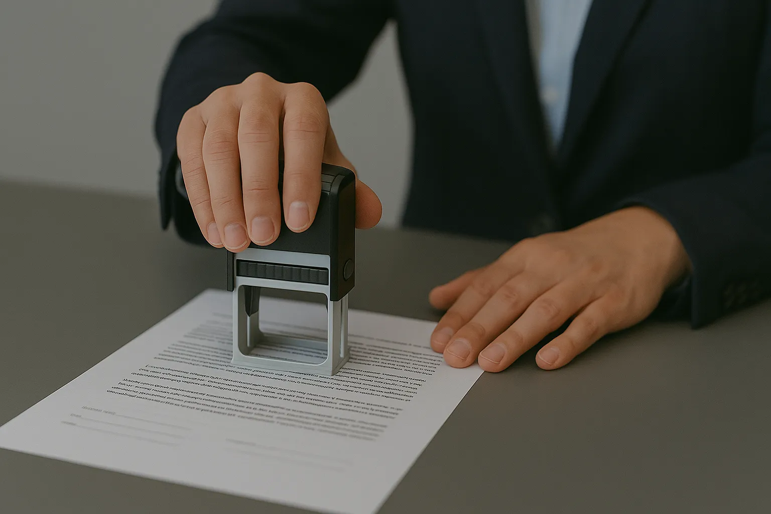 Ilustração de notary public, equivalente ao tabelionato nos Estados Unidos